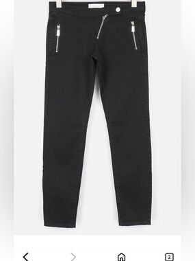 FRANKIE MORELLO Women's Black Slim Skinny Jeans W27